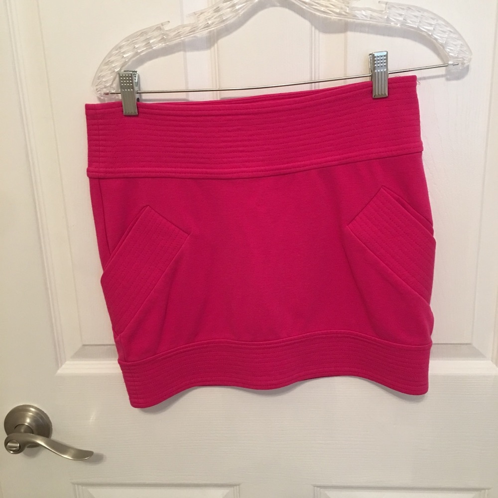 Diane Von Furstenberg Pink Mini Skirt